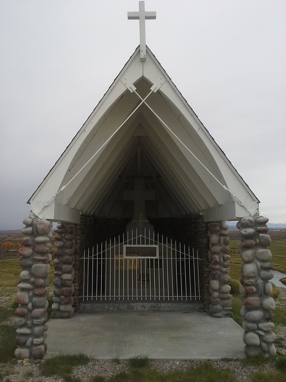 Photograph of Father DeSmet's Prairie Mass Site