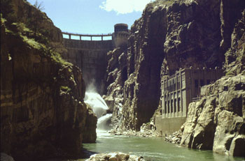 Photograph of Buffalo Bill Dam