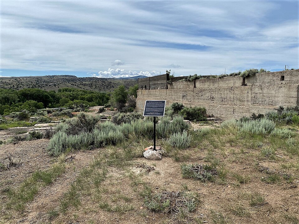 Photograph of Grand Encampment Mining Region: Boston Wyoming Smelter Site