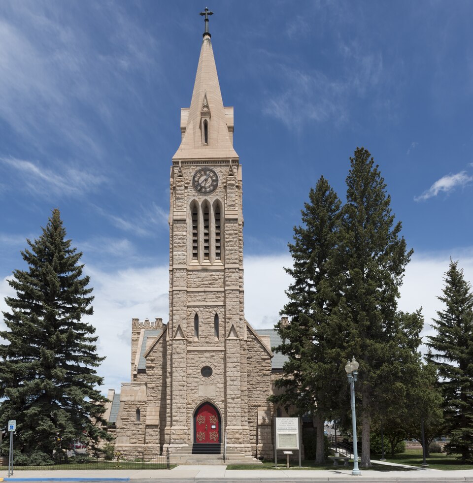 Photograph of St. Matthew's Cathedral (Laramie, Wyoming)