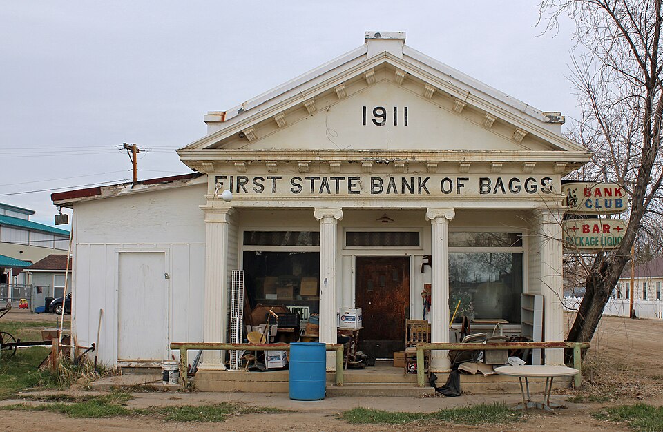 Photograph of First State Bank of Baggs