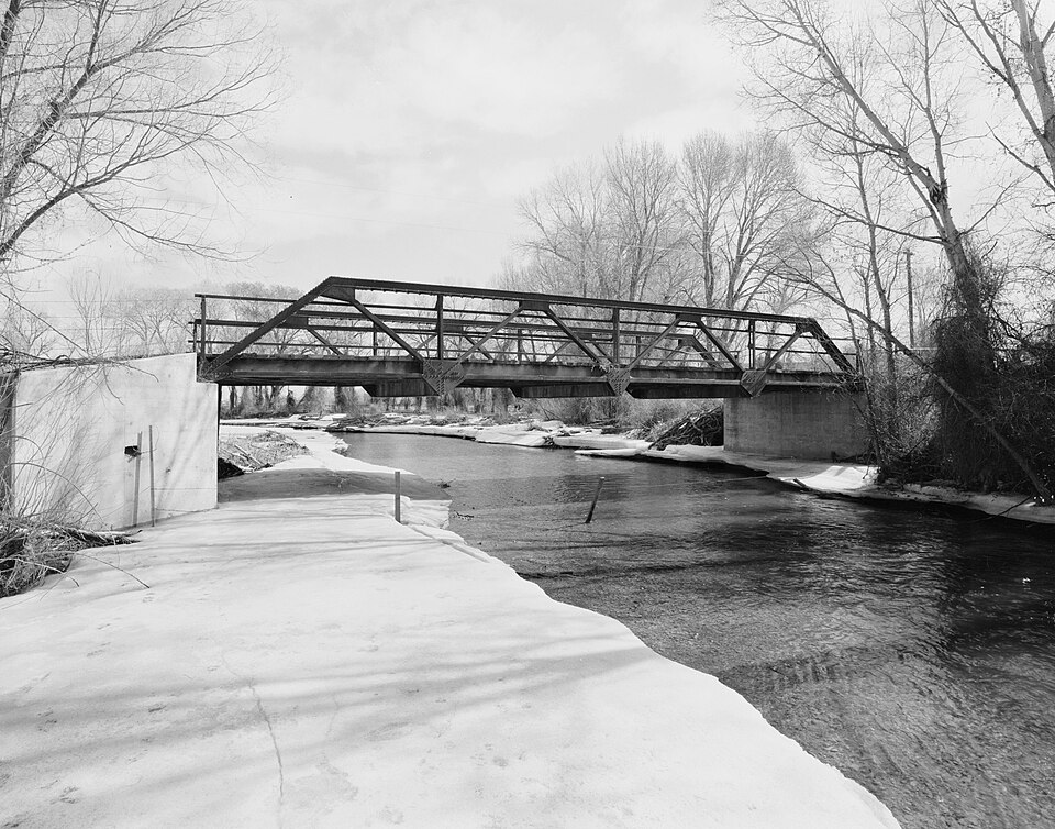 Photograph of EJE Bridge over Shell Creek