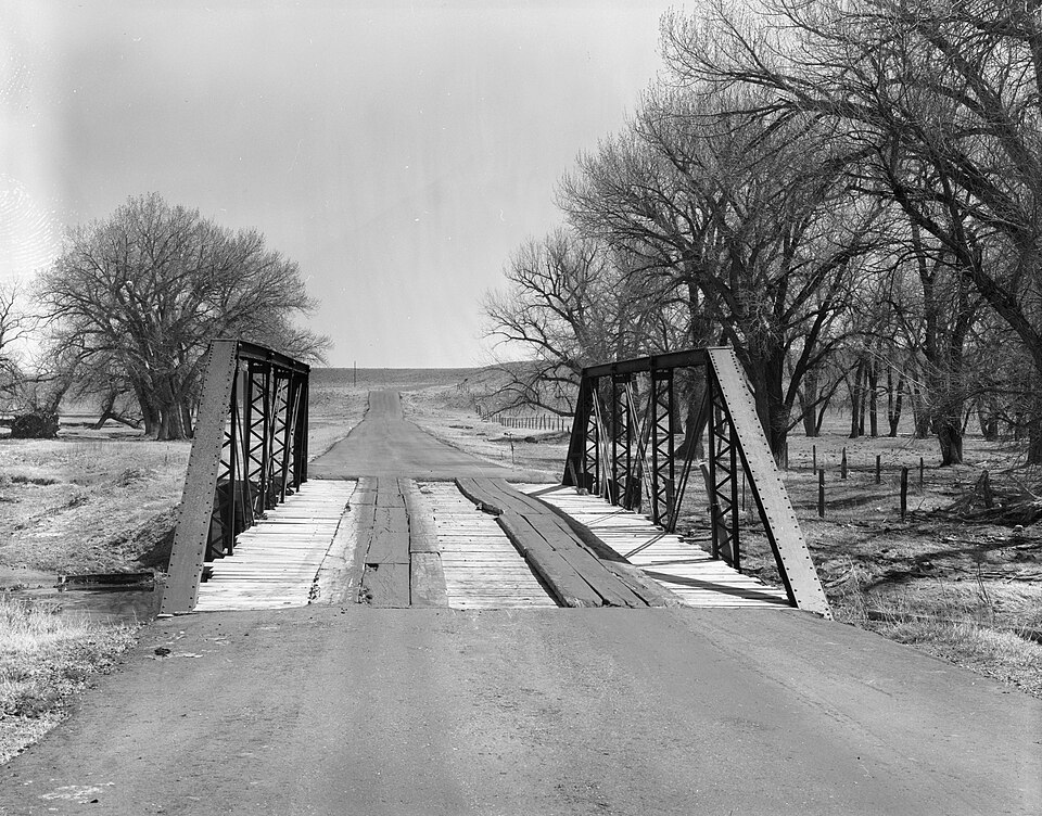 Photograph of EWZ Bridge over East Channel of Laramie River