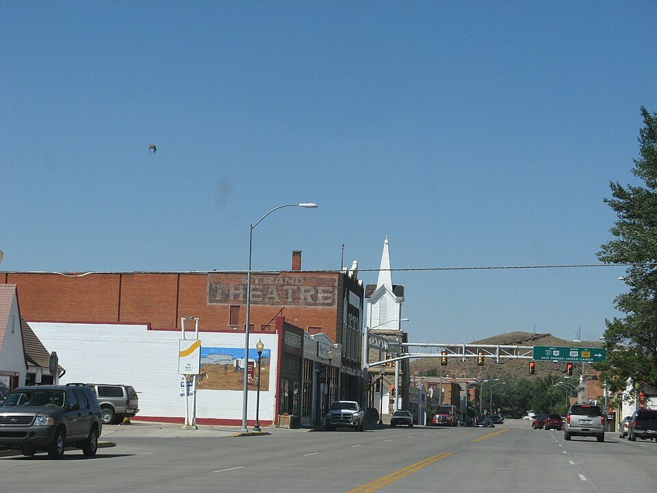 Photograph of Downtown Rawlins Historic District