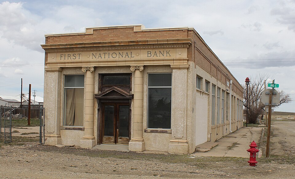 Photograph of First National Bank of Rock River
