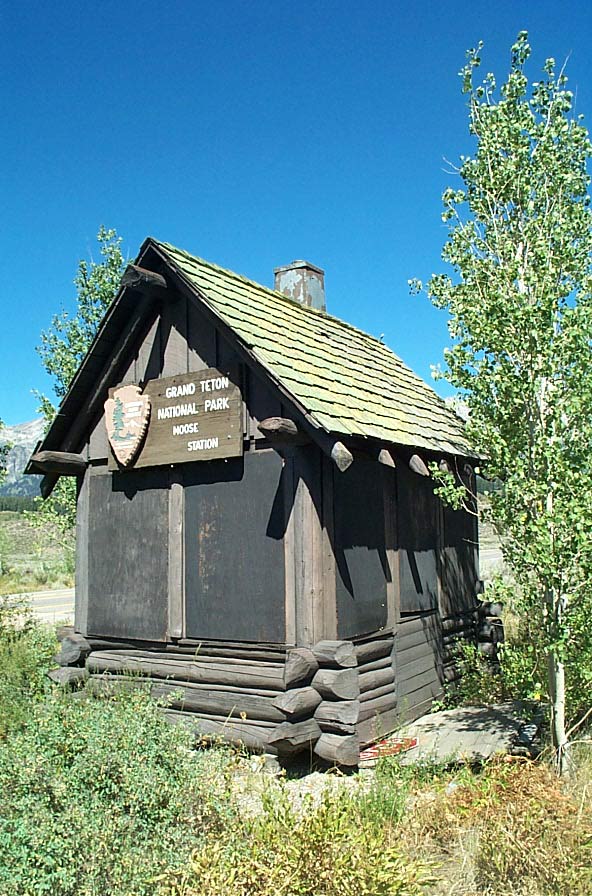 Photograph of Moose Entrance Kiosk