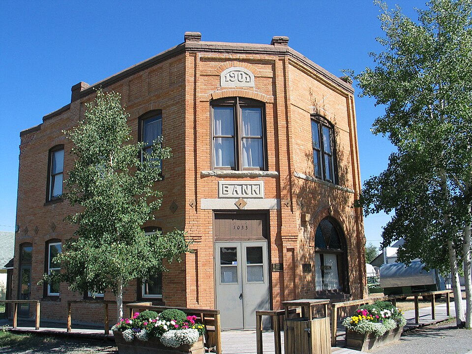Photograph of First National Bank of Meeteetse