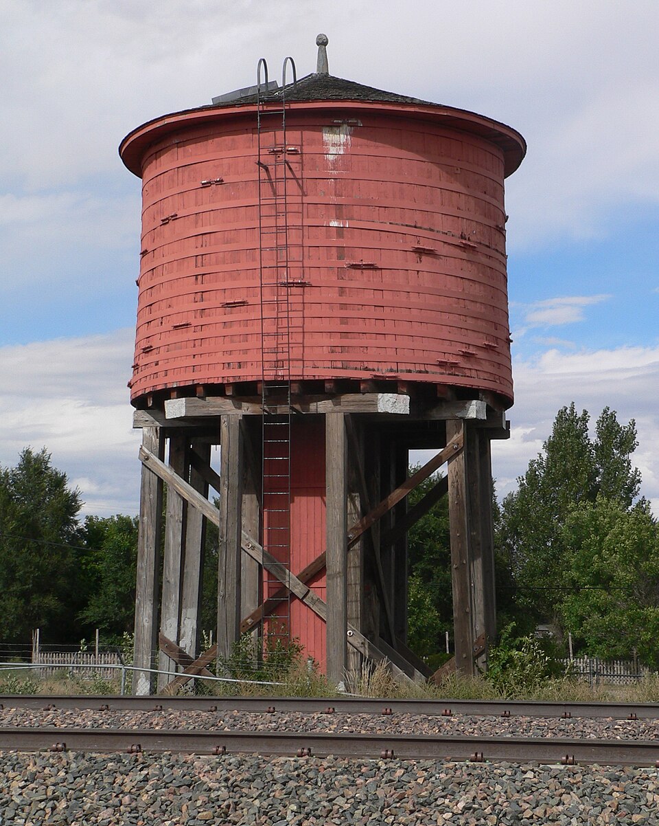 Photograph of Lusk Water Tower