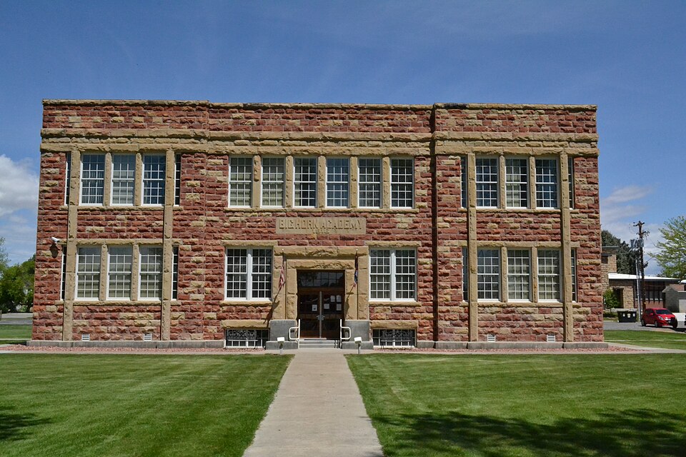 Photograph of Big Horn Academy Building
