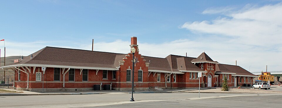 Photograph of Union Pacific Railroad Depot