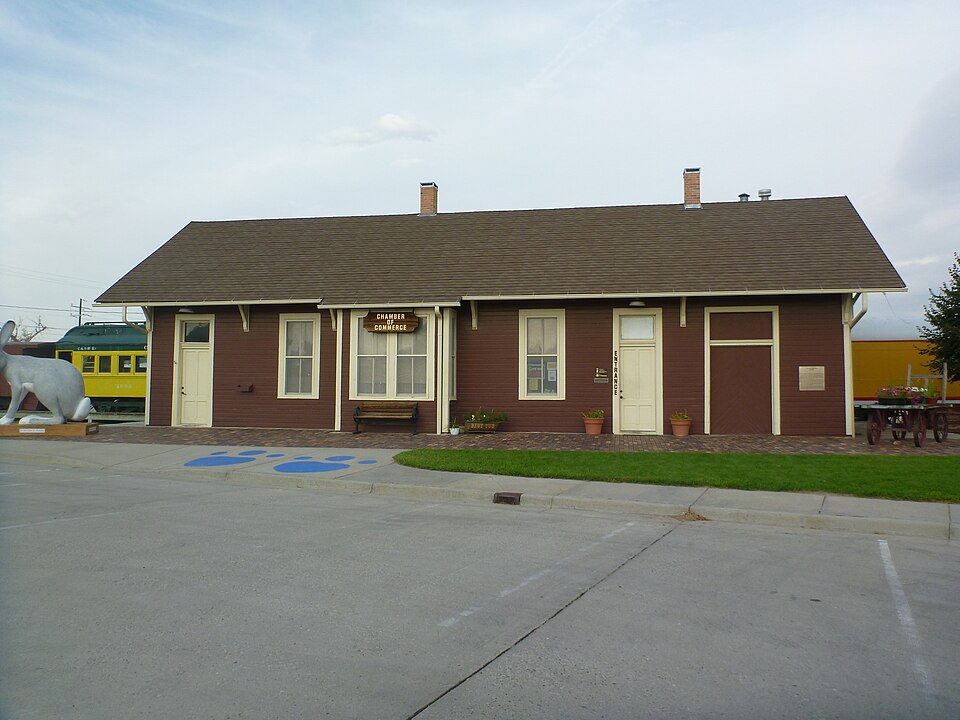 Photograph of Fremont, Elkhorn & Missouri Valley Railroad Passenger Depot