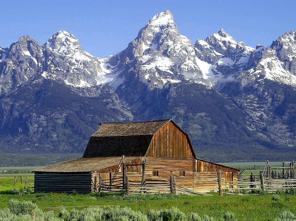 Photograph of Mormon Row Historic District